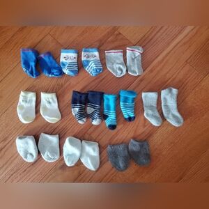 Baby Socks Lot - Newborn To 3 Months